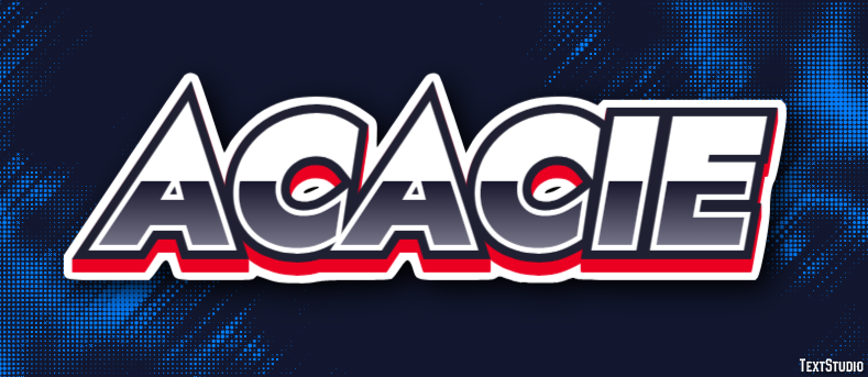 Acacie Текстовый эффект