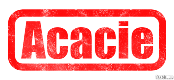 Acacie Текстовый эффект