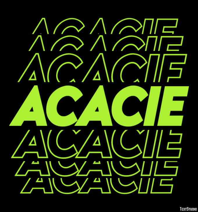 Acacie Effet de Texte