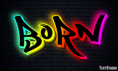 Born Text Effect