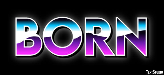 Born Text Effect
