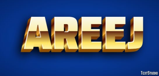 Areej Text Effect