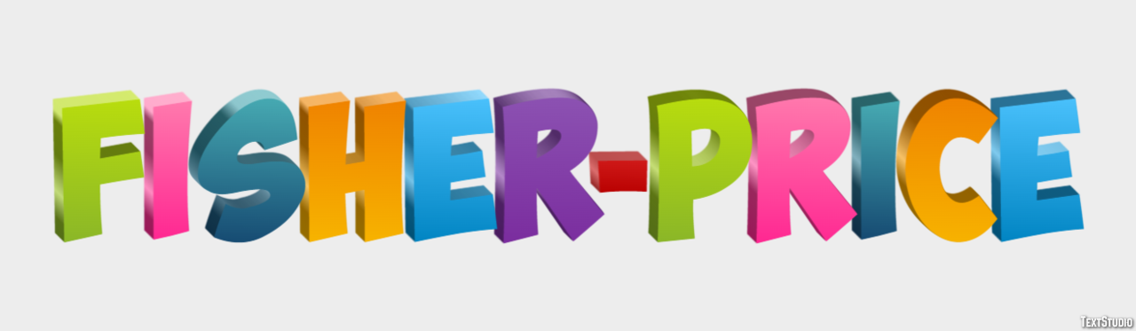Fisher-Price Efeito de texto