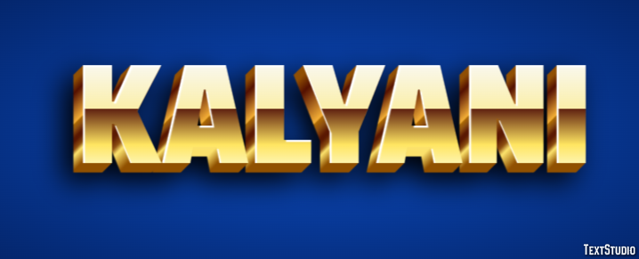Kalyani Texteffekt