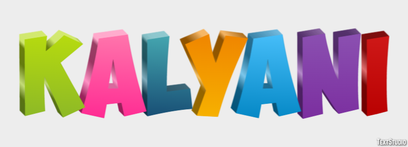 Kalyani Text Effect