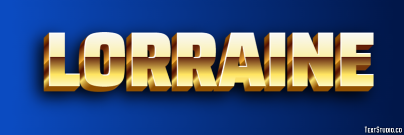 Lorraine Text Effect