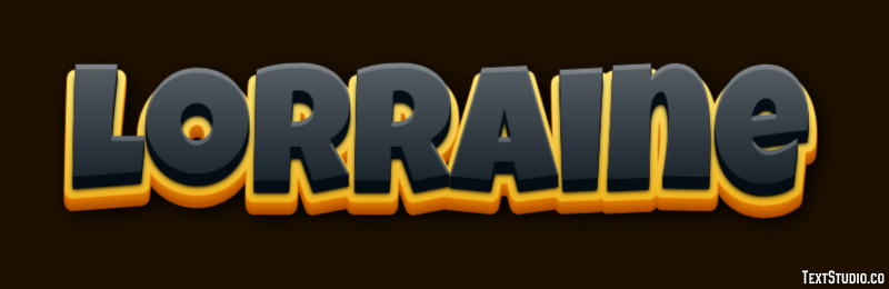 Lorraine Text Effect