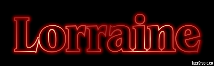 Lorraine Text Effect