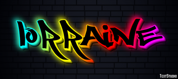 Lorraine Text Effect