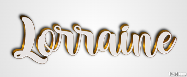 Lorraine Text Effect