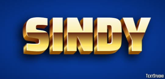 Sindy Efekt tekstowy
