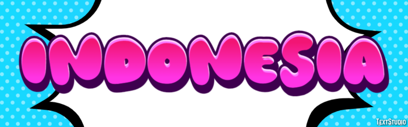 Indonesia Text Effect