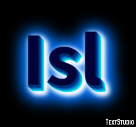 Isl Tekst effect