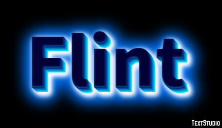 Flint Efekt tekstowy