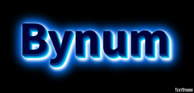 Bynum Text effect