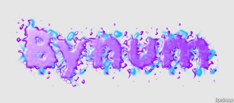 Bynum Text effect