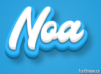 Noa Texteffekt