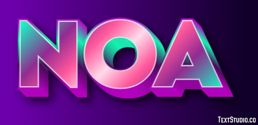 Noa Texteffekt