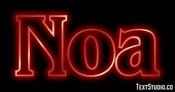 Noa Texteffekt