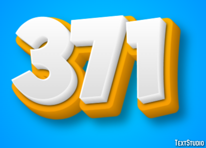 371 テキスト効果