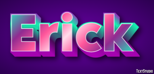 Erick Tekst Effect