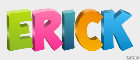 Erick Tekst Effect