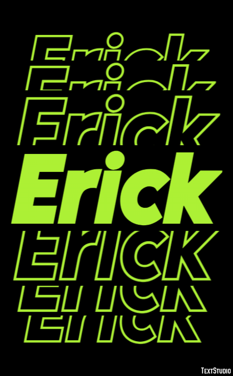 Erick Tekst Effect