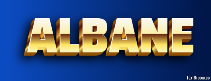 Albane Effet de texte