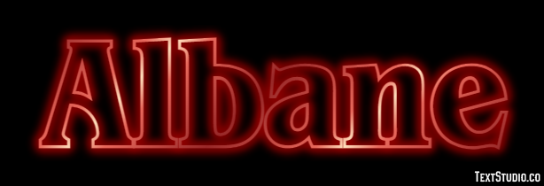 Albane Effet de texte