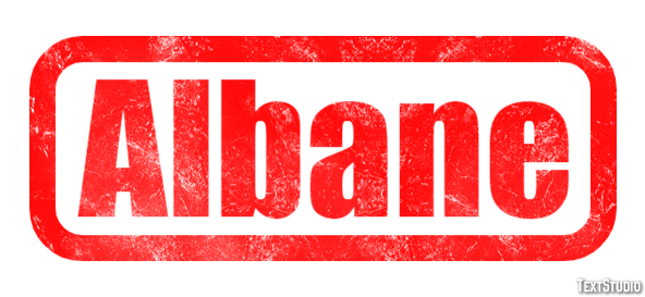 Albane Effet de texte