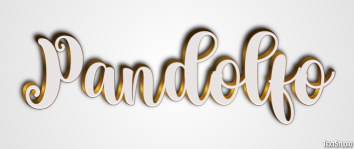 Pandolfo Texteffekt