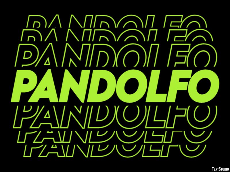Pandolfo Effetto testo