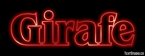 Girafe Text Effect
