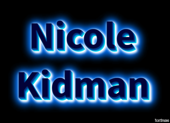 Nicole Kidman Efecto de Texto