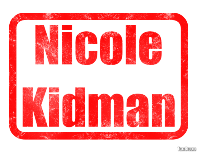 Nicole Kidman Efeito do texto
