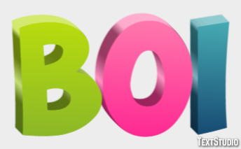 Boi Effet de Texte