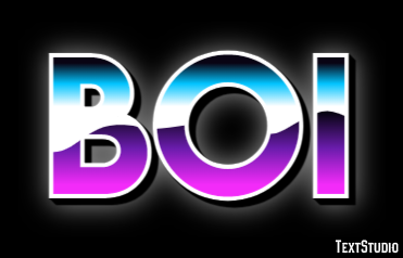 Boi Text Effect