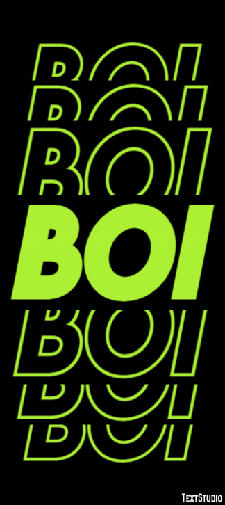 Boi Text Effect