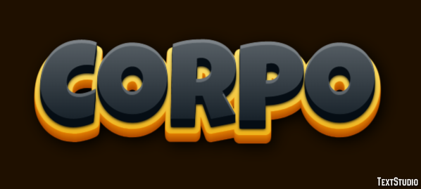 Corpo Efekt tekstowy