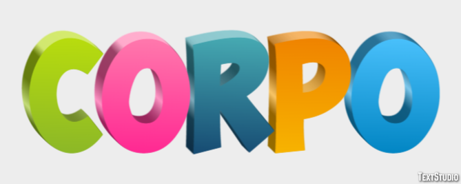 Corpo Efekt tekstowy