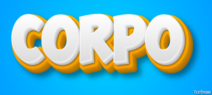 Corpo Efekt tekstowy
