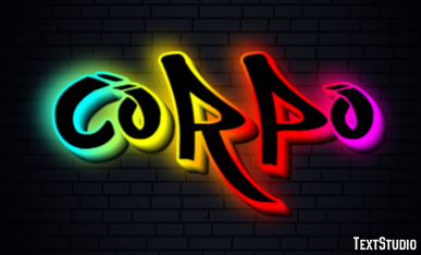 Corpo Efekt tekstowy