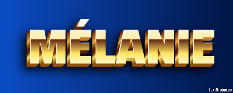 Mélanie Text Effect