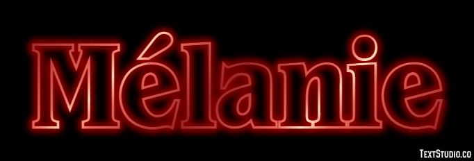 Mélanie Text Effect