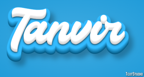 Tanvir Text effect