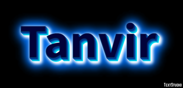 Tanvir Text Effect