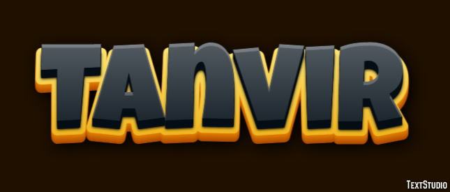 Tanvir Text Effect