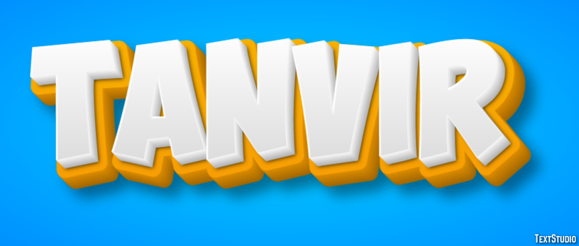 Tanvir Text effect