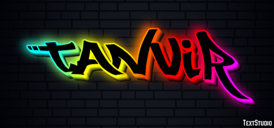 Tanvir Text effect