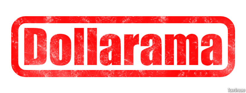 Dollarama Tekst Effect